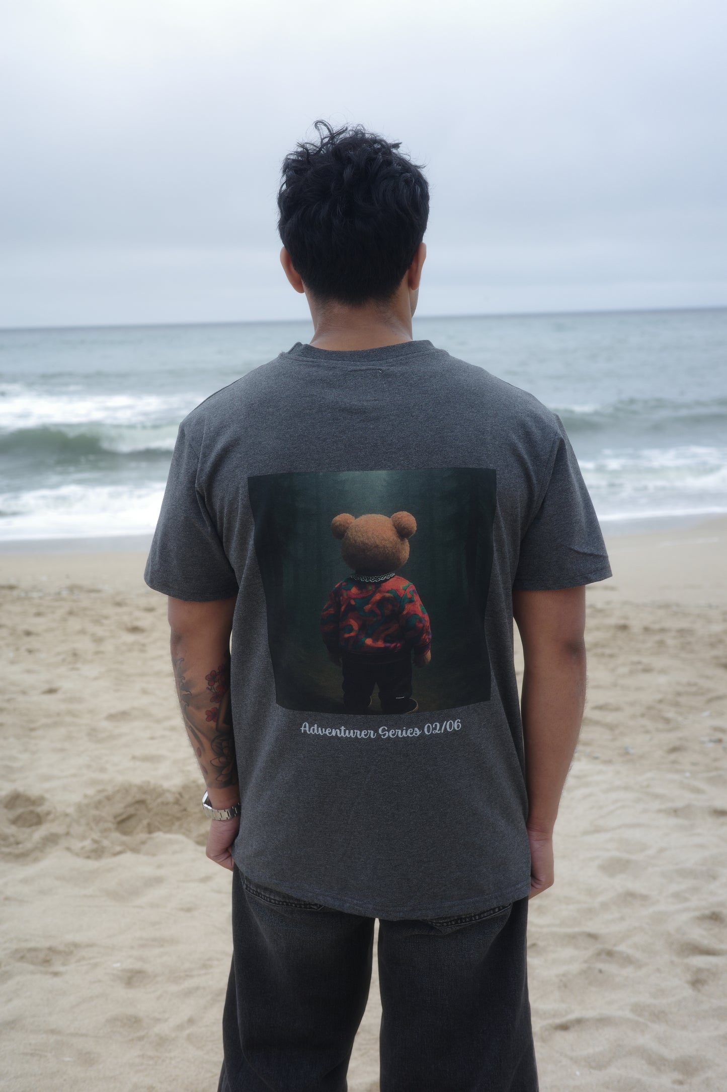 Black Short Sleeve T Shirt - Adventurer Series