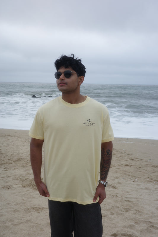 Beige Short Sleeve T Shirt - Adventurer Series