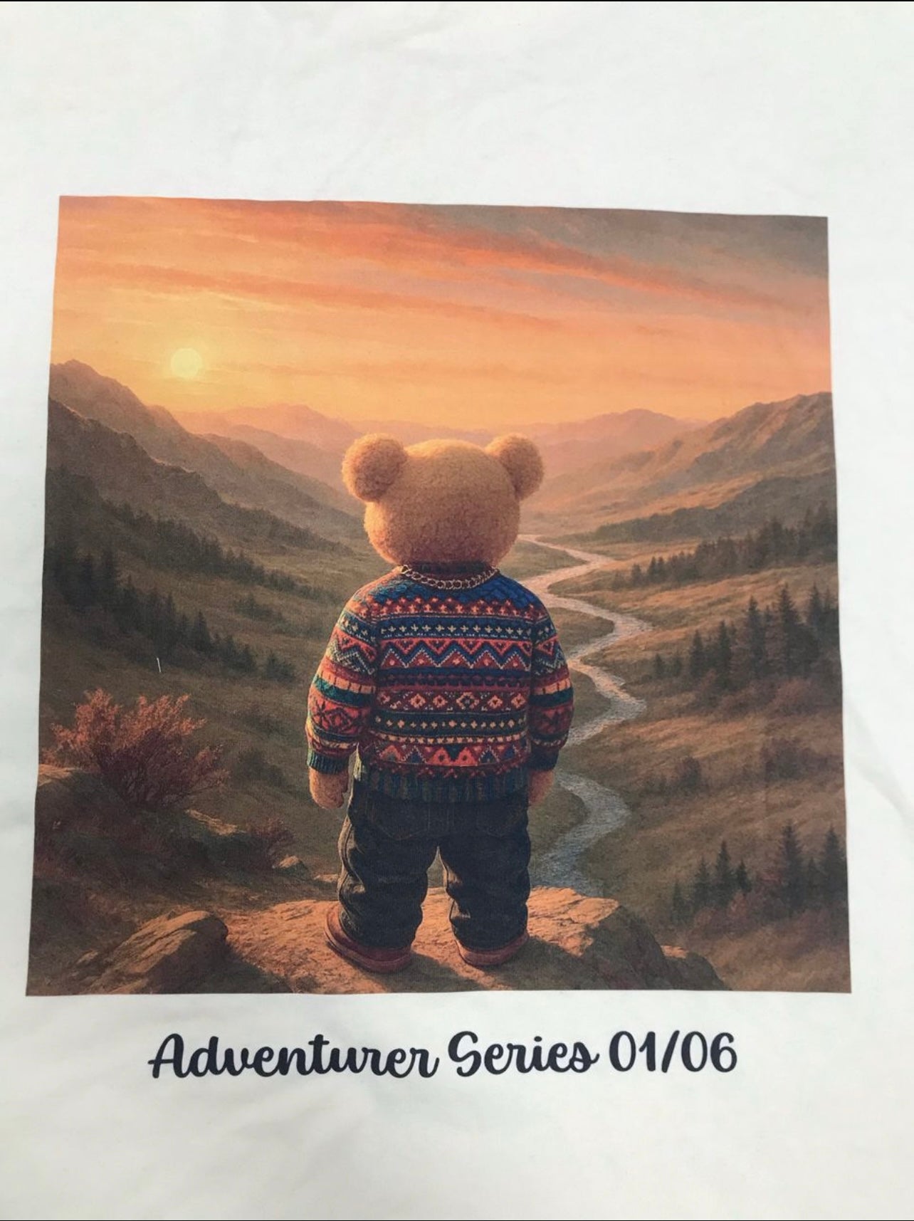 Adventurer Series Beige Short Sleeve T Shirt