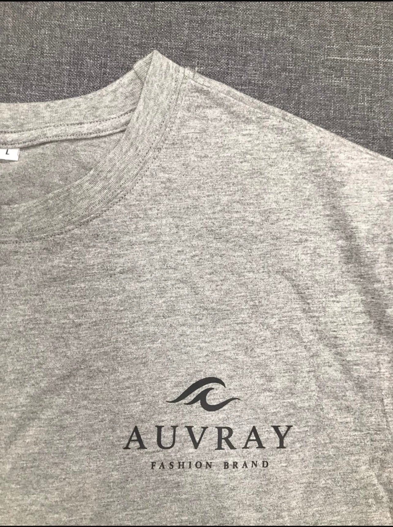 Adventurer Series Light Gray Short Sleeve T Shirt
