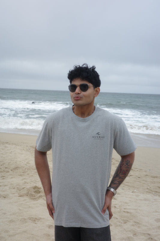 Light Gray Short Sleeve T Shirt - Adventurer Series