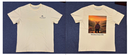 Adventurer Series Beige Short Sleeve T Shirt