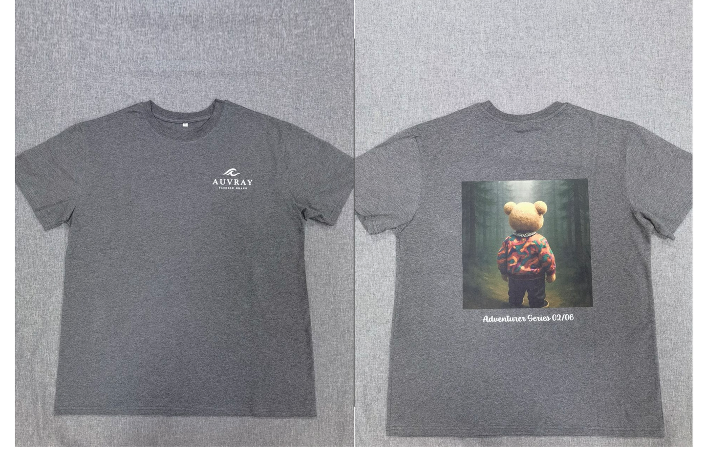 Adventurer Series Washed Black Short Sleeve T Shirt