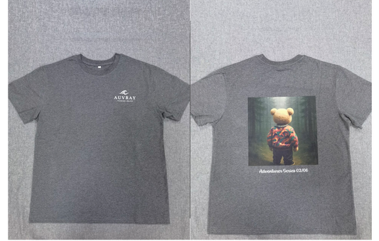 Adventurer Series Washed Black Short Sleeve T Shirt